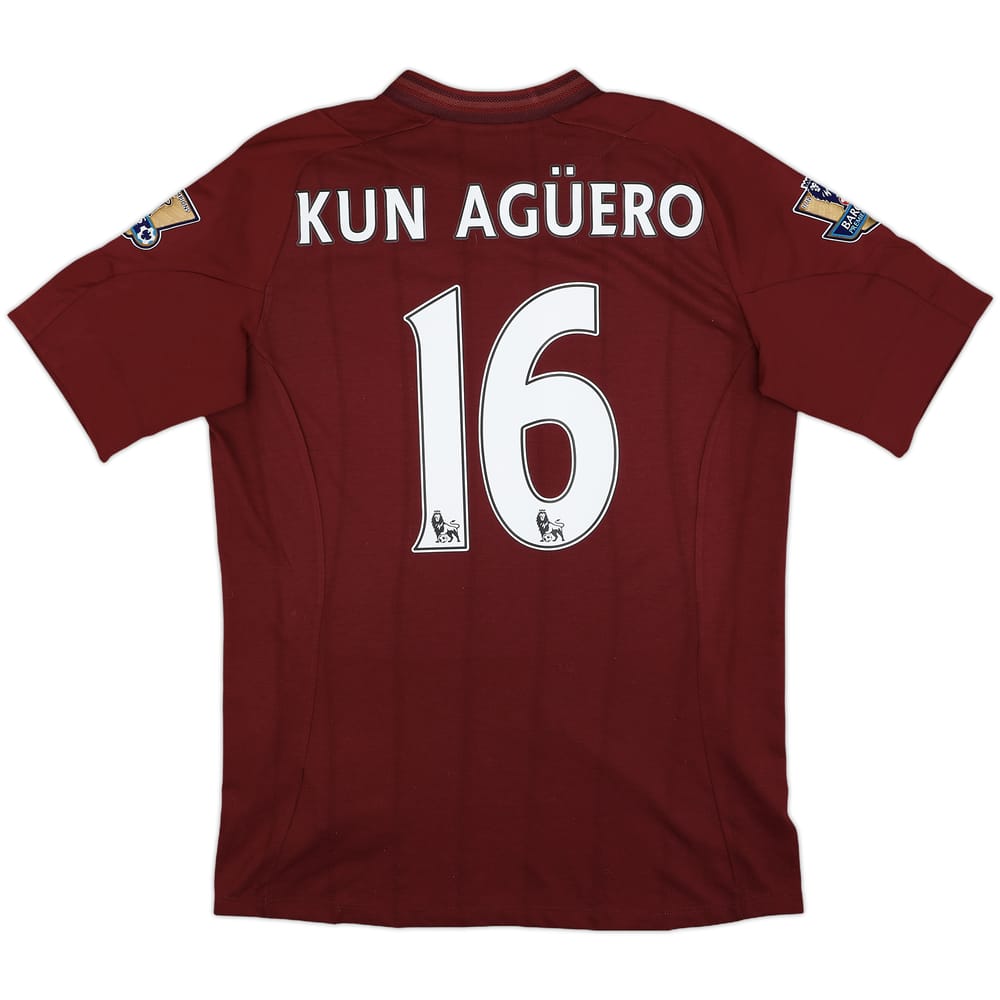 2012-13 Manchester City Away Shirt Kun Aguero #16 - 9/10 - (M)