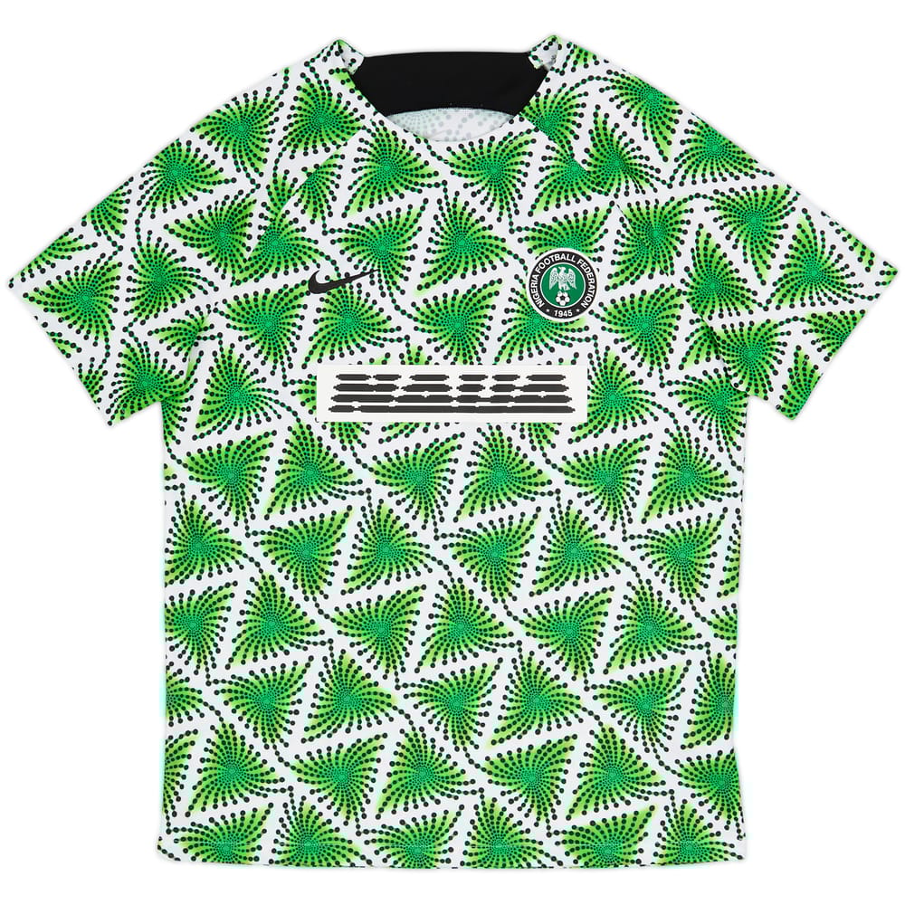 2022-23 Nigeria Nike Pre-Match Training Shirt - 8/10 - (L)