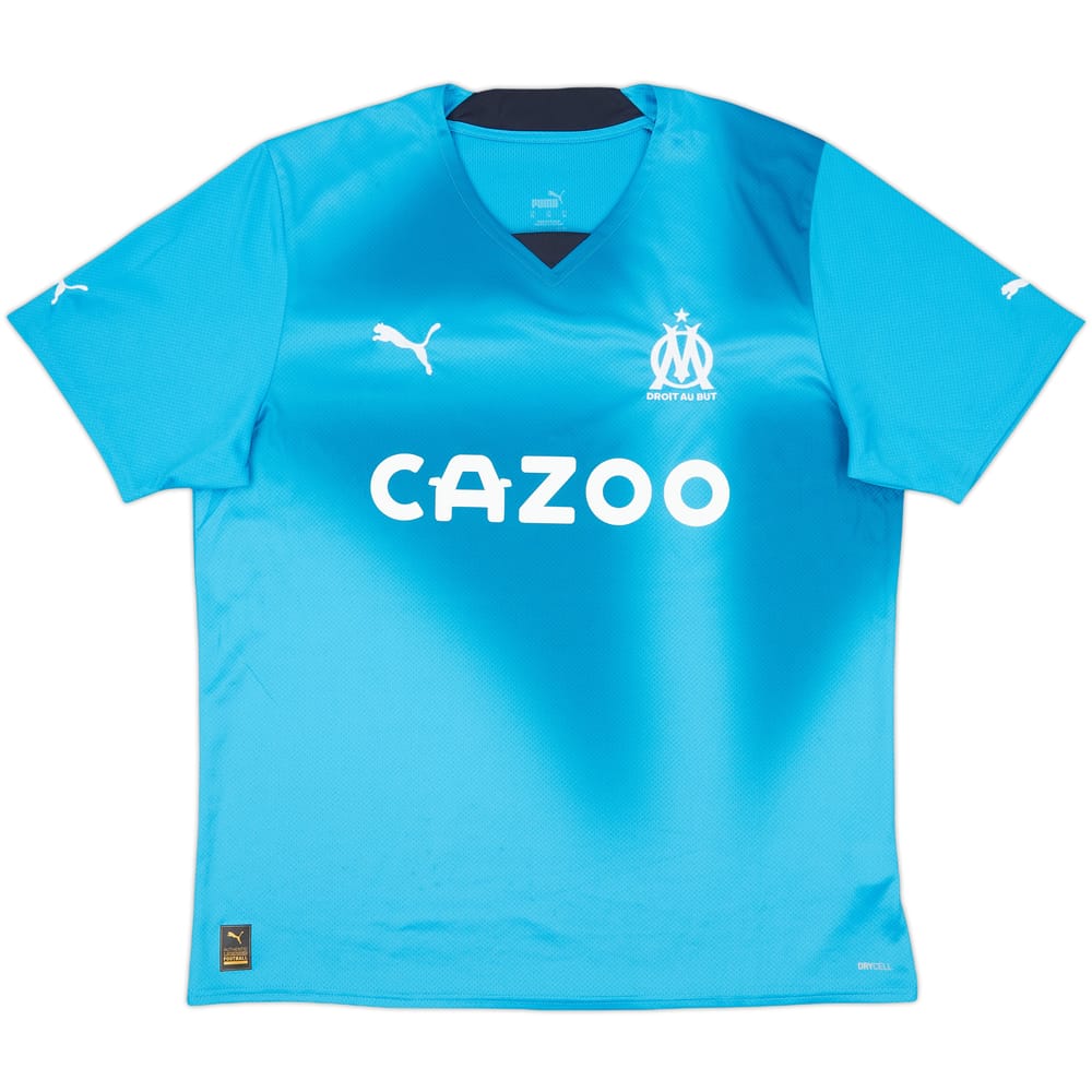 2022-23 Olympique Marseille Third Shirt - 10/10 - (XL)