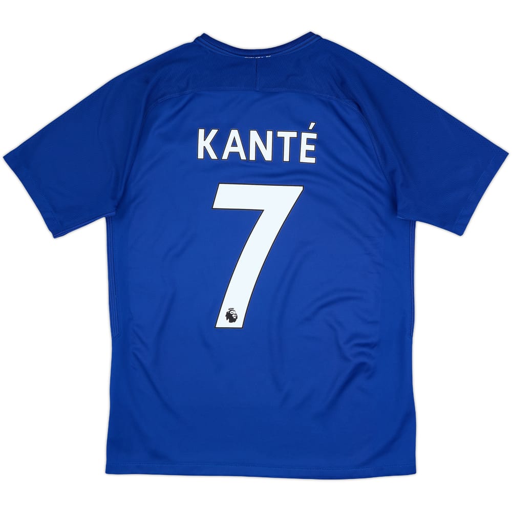 2017-18 Chelsea Home Shirt Kante #7 - 8/10 - (M)