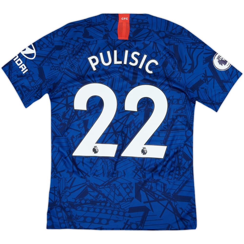 2019-20 Chelsea Home Shirt Pulisic #22 - 9/10 - (S)