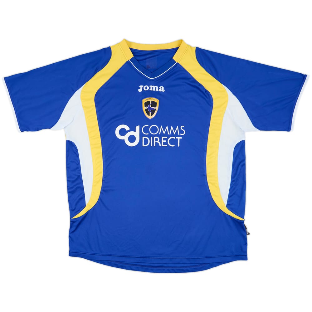2007-08 Cardiff Home Shirt - 7/10 - (XL)