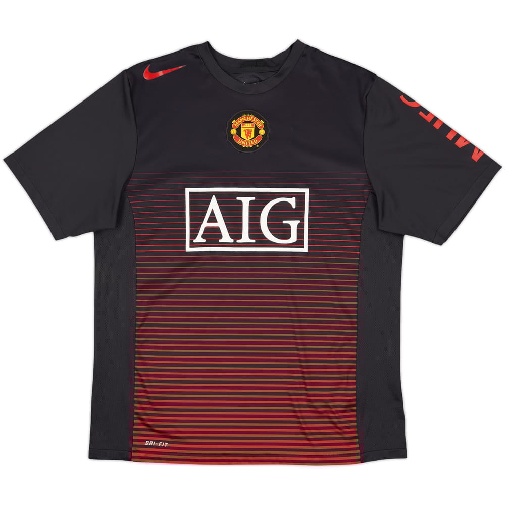2010-11 Manchester United Nike Training Shirt - 8/10 - (L)