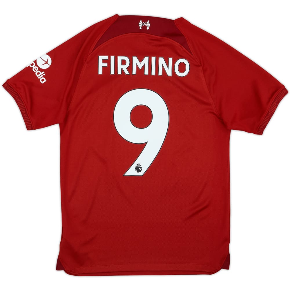 2022-23 Liverpool Home Shirt Firmino #9 - 7/10 - (S)