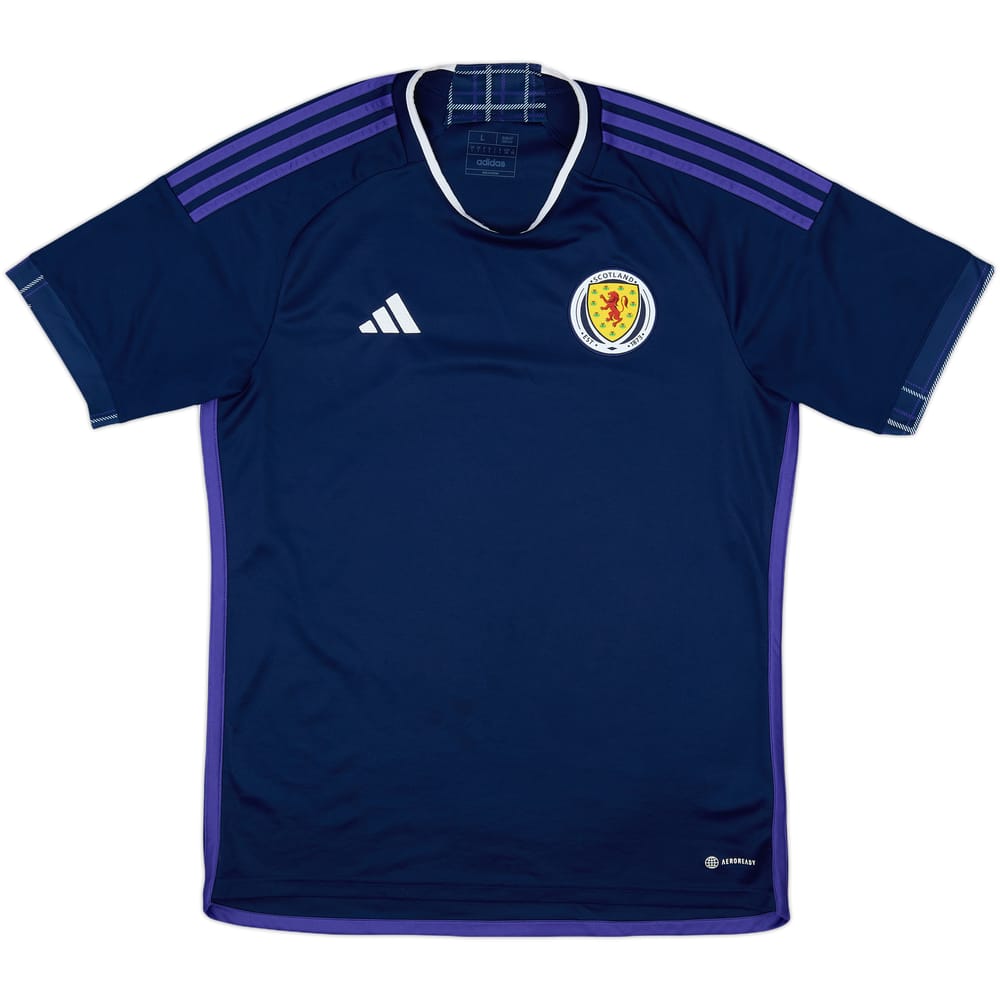 2022-23 Scotland Home Shirt - 9/10 - (L)