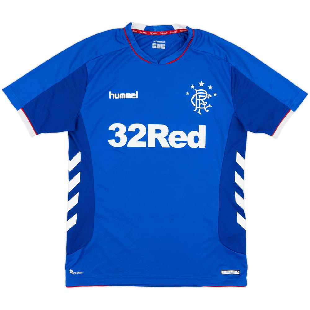 2018-19 Rangers Home Shirt - 7/10 - (L)