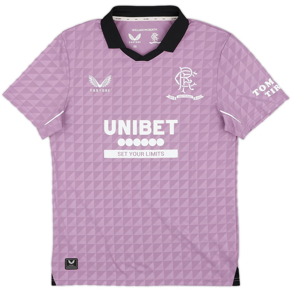 2021-22 Rangers '150 Years Anniversary' Third Shirt - 9/10 - (M)