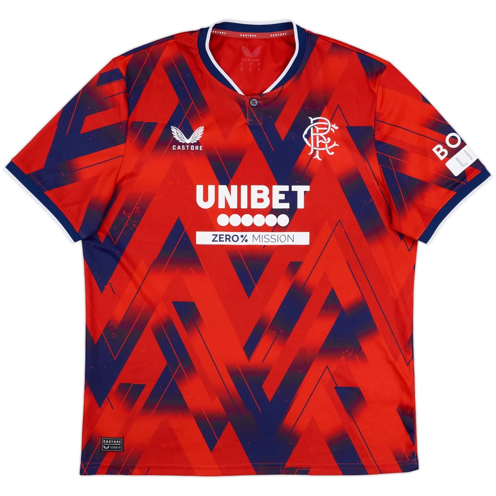 2023-24 Rangers Fourth Shirt - 8/10 - (XL)