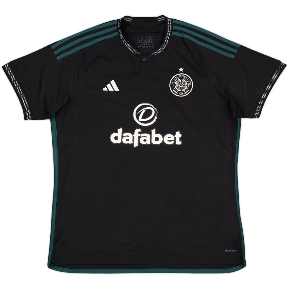2023-24 Celtic Away Shirt - 10/10 - (XL)