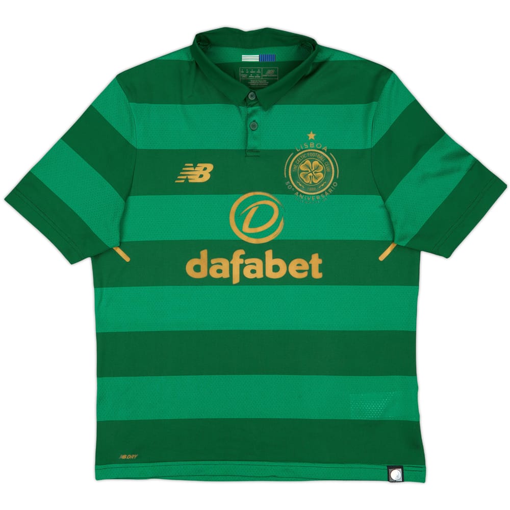 2017-18 Celtic 'Lisbon Lions 50th Anniversary' Away Shirt - 10/10 - (S)