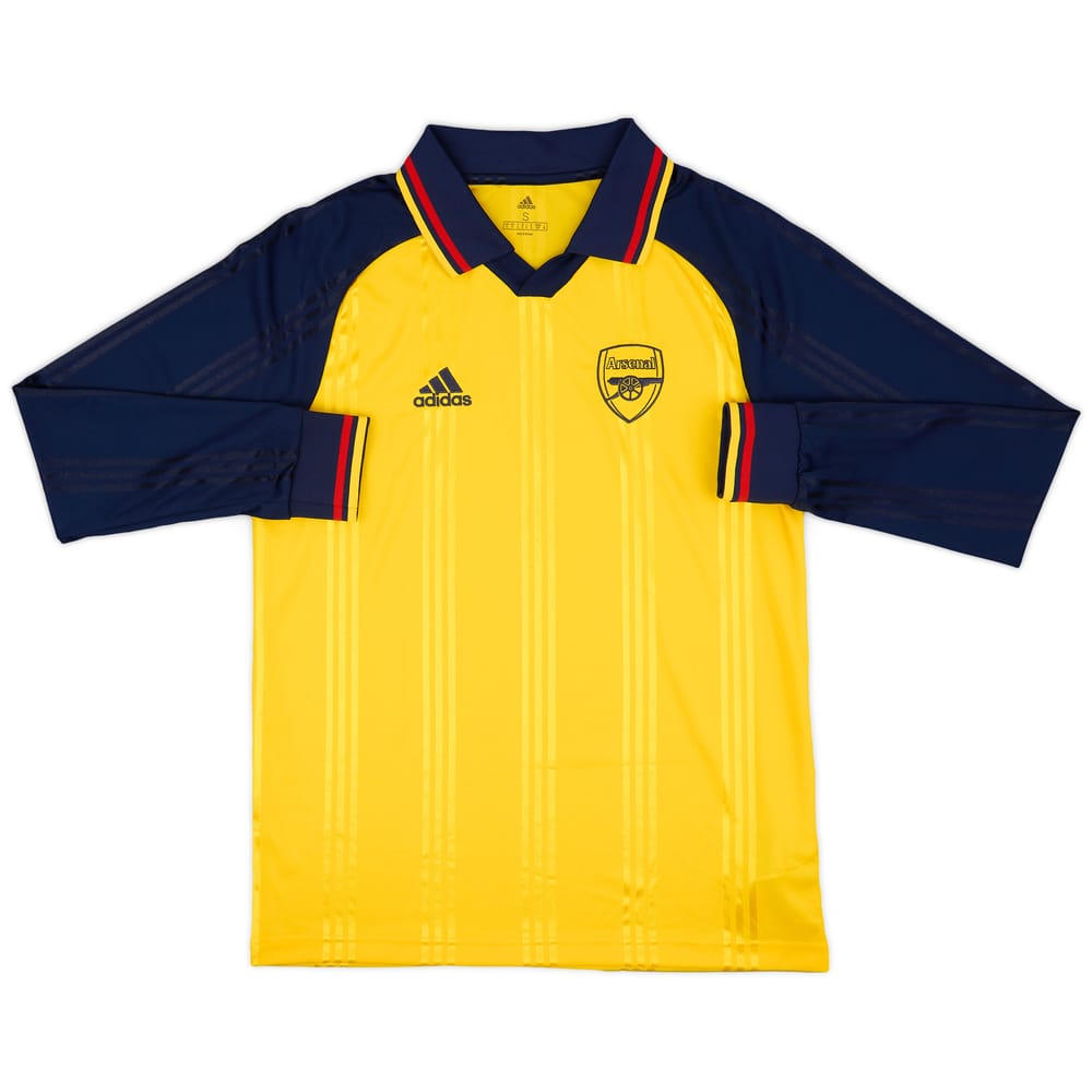 2019-20 Arsenal adidas ICON L/S Shirt - 9/10 - (S)