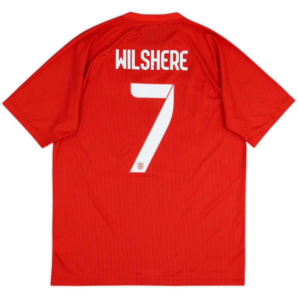Camiseta de visitante de Inglaterra 2014-15 Wilshere #7 - 5/10 - (L)