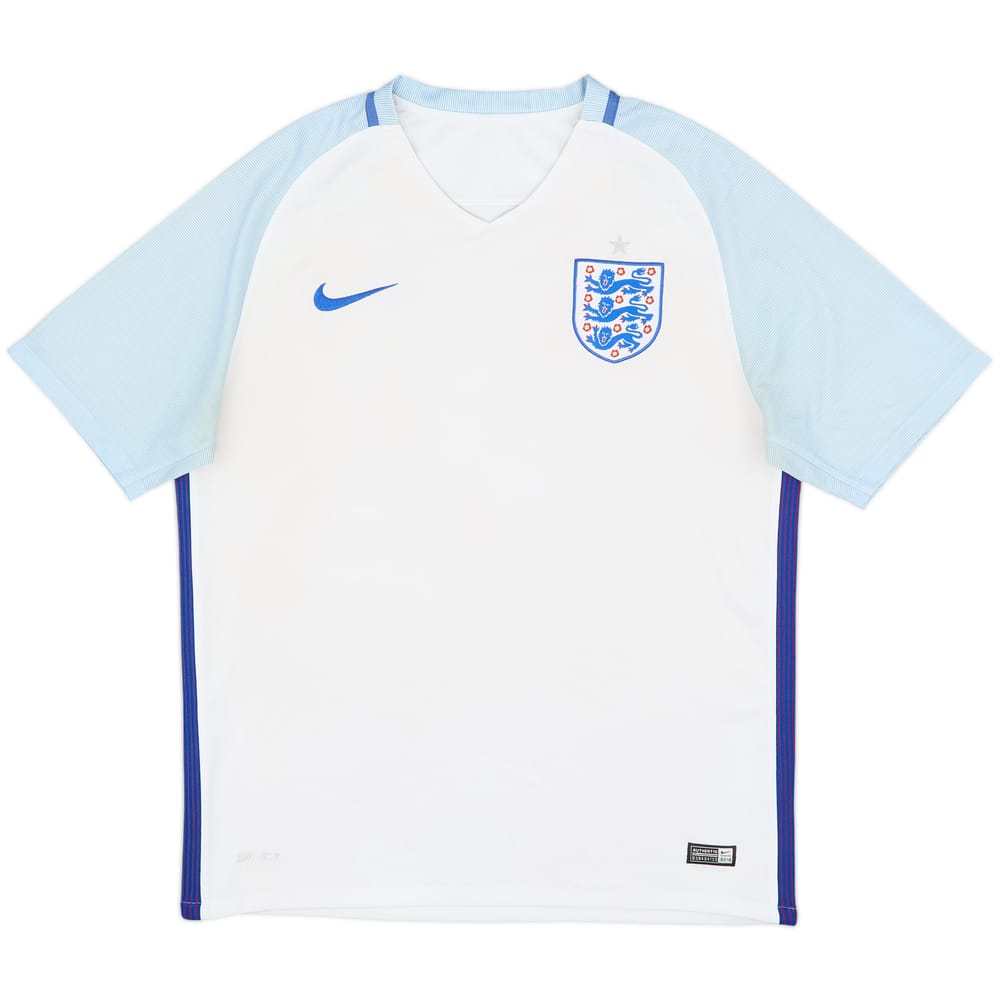 2016-17 England Home Shirt - 4/10 - (L)