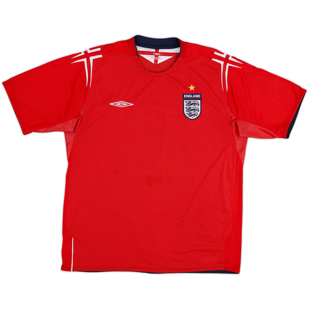 2004-06 England Away Shirt - 5/10 - (XL)