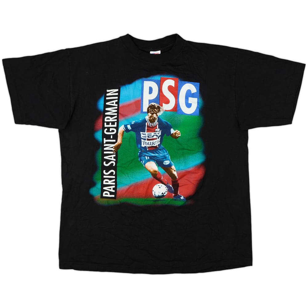 1994 Paris Saint-Germain Graphic Tee - 8/10 - (XL)