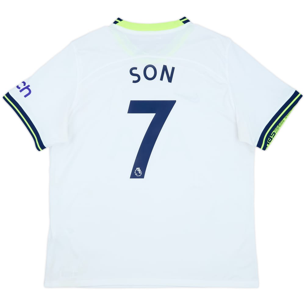2022-23 Tottenham Home Shirt Son #7 - 7/10 - (XL)