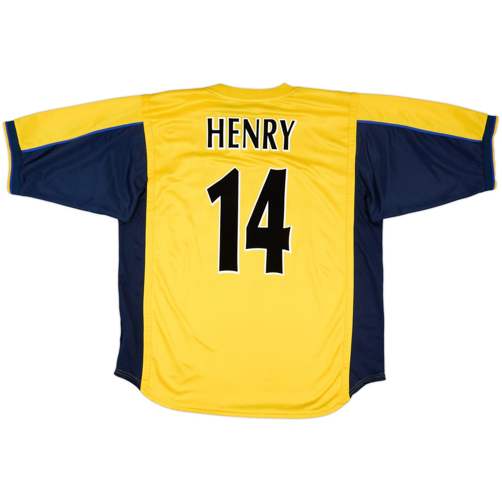 1999-01 Arsenal Away Shirt Henry #14 - 9/10 - (XXL)