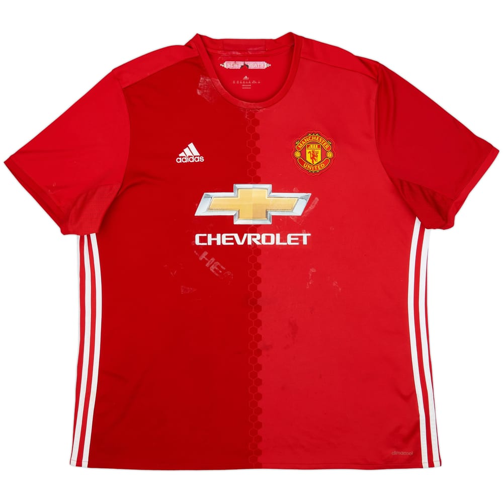 2016-17 Manchester United Home Shirt - 4/10 - (XXL)