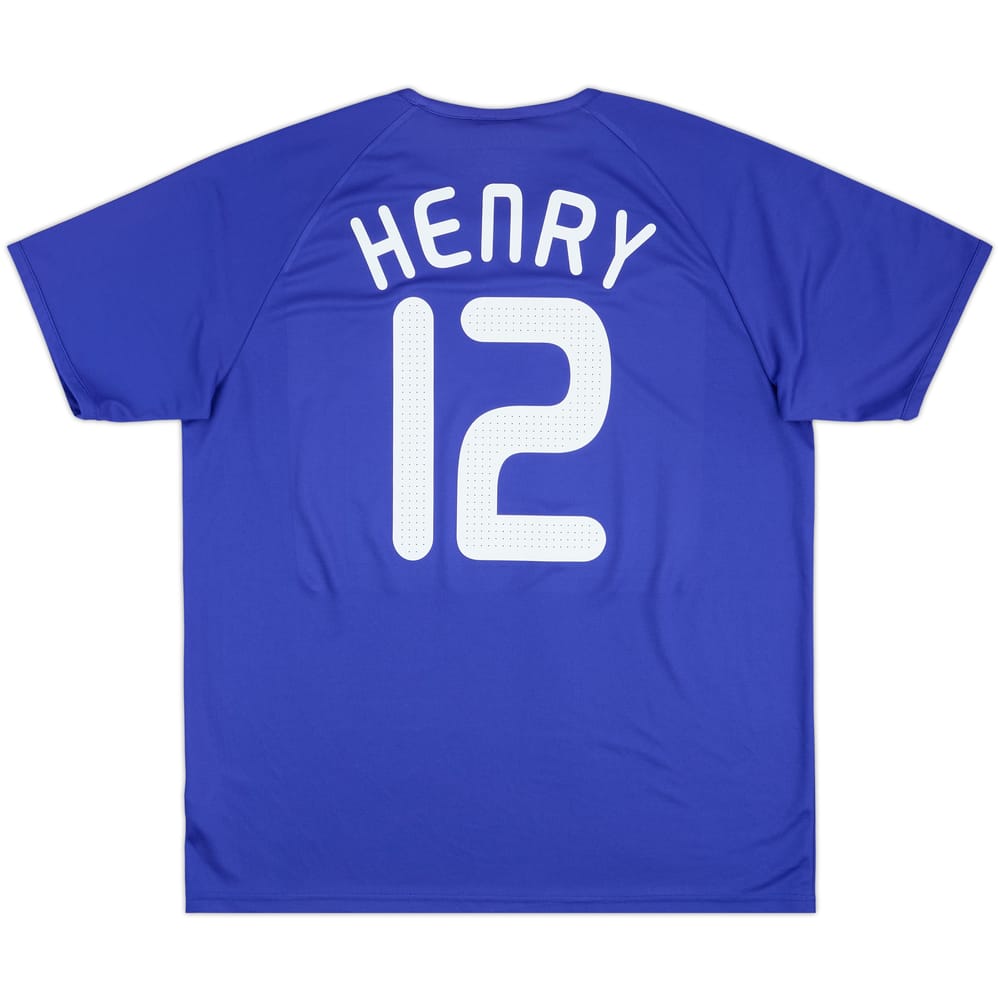 2007-08 France Basic Home Shirt Henry #12