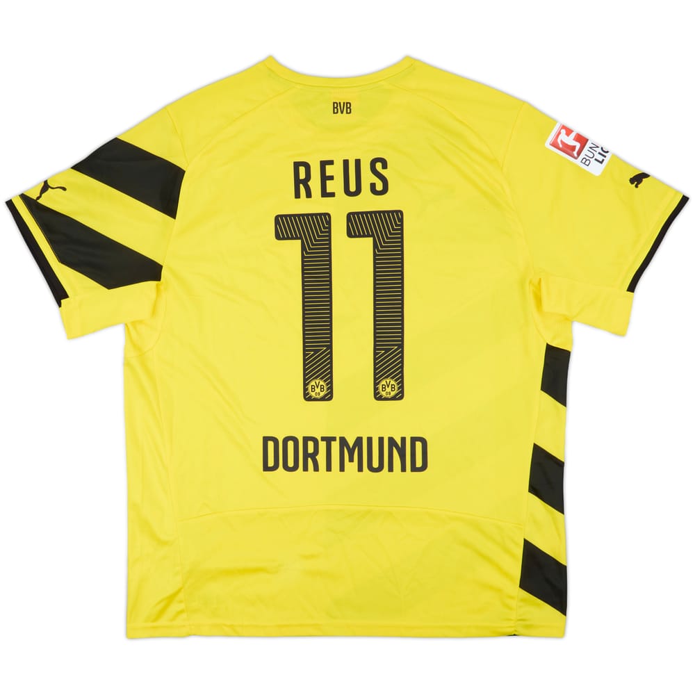 2014-15 Borussia Dortmund Home Shirt Reus #11 - 9/10 - (XL)