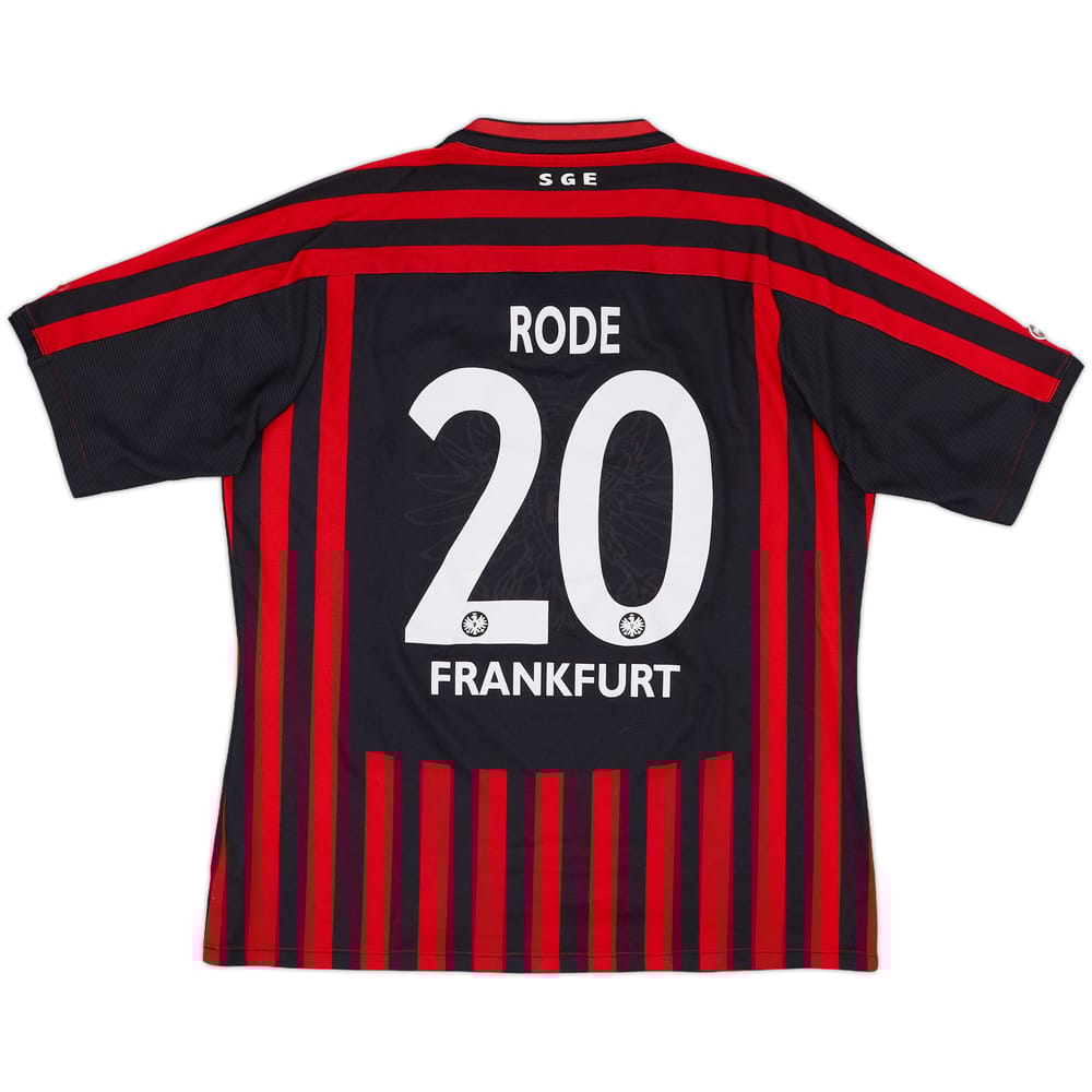 2012-13 Eintracht Frankfurt Home Shirt Rode #20 - 6/10 - (XL)
