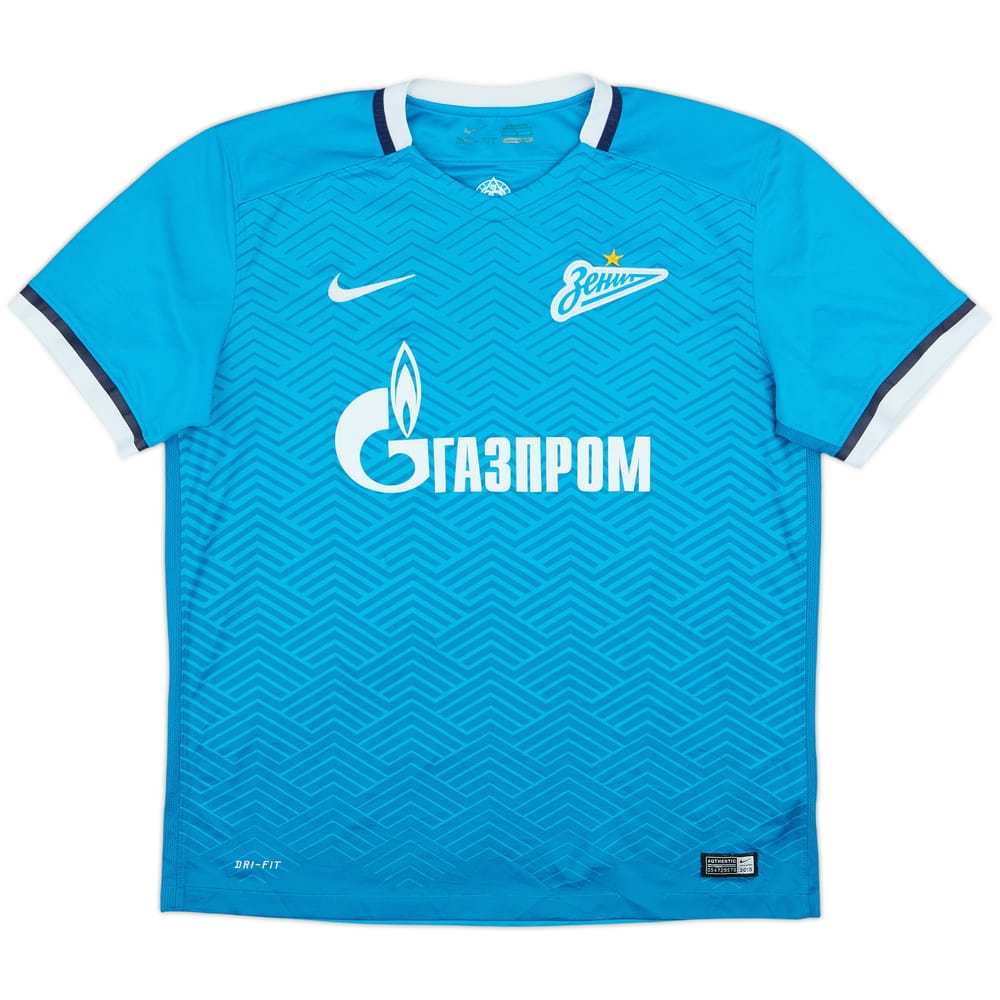 2015-16 Zenit St. Petersburg Home Shirt - 7/10 - (L)