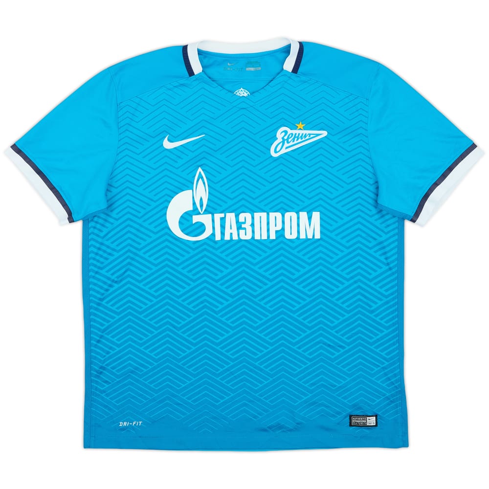 2015-16 Zenit St. Petersburg Home Shirt - 6/10 - (L)