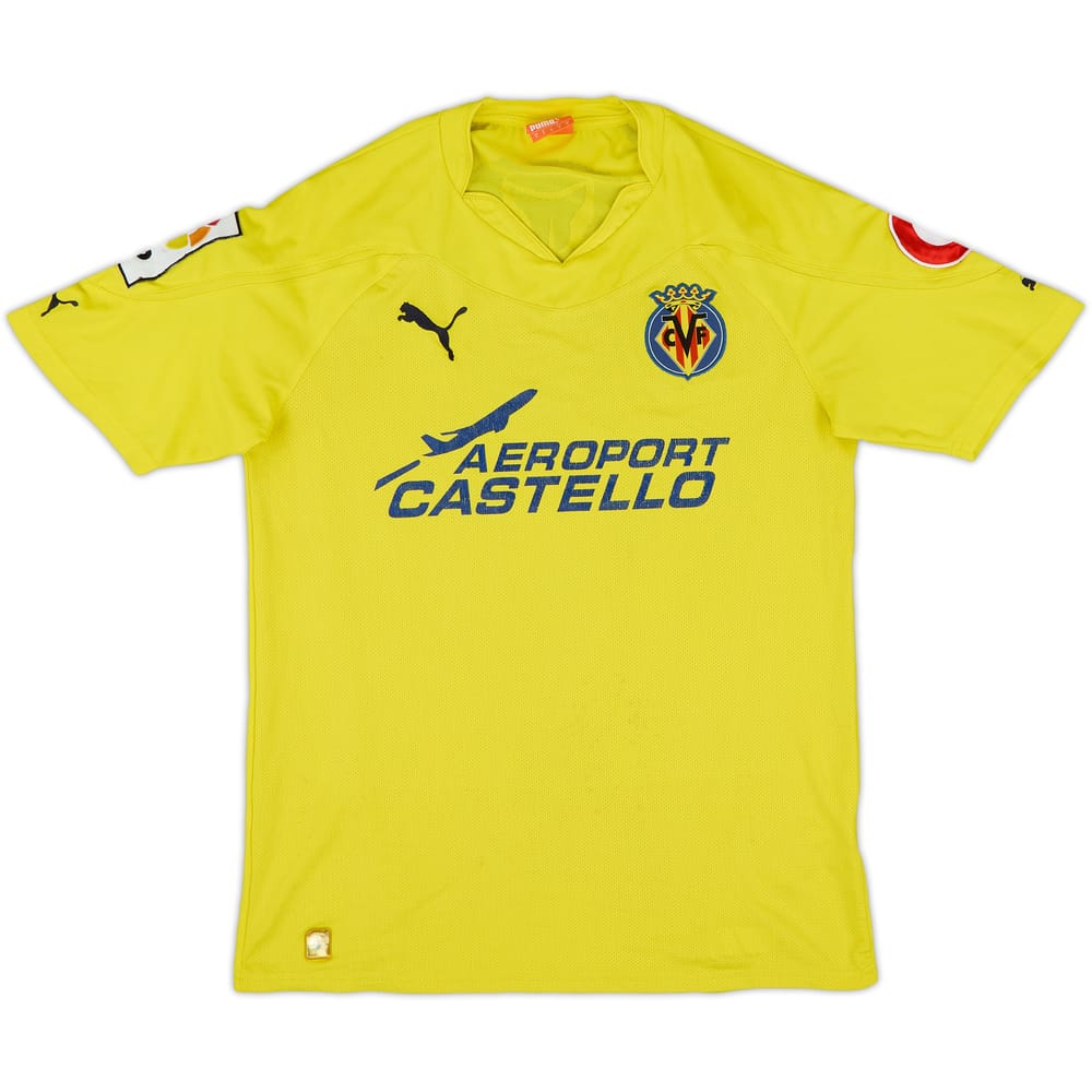 2010-11 Villarreal Home Shirt - 4/10 - (S)