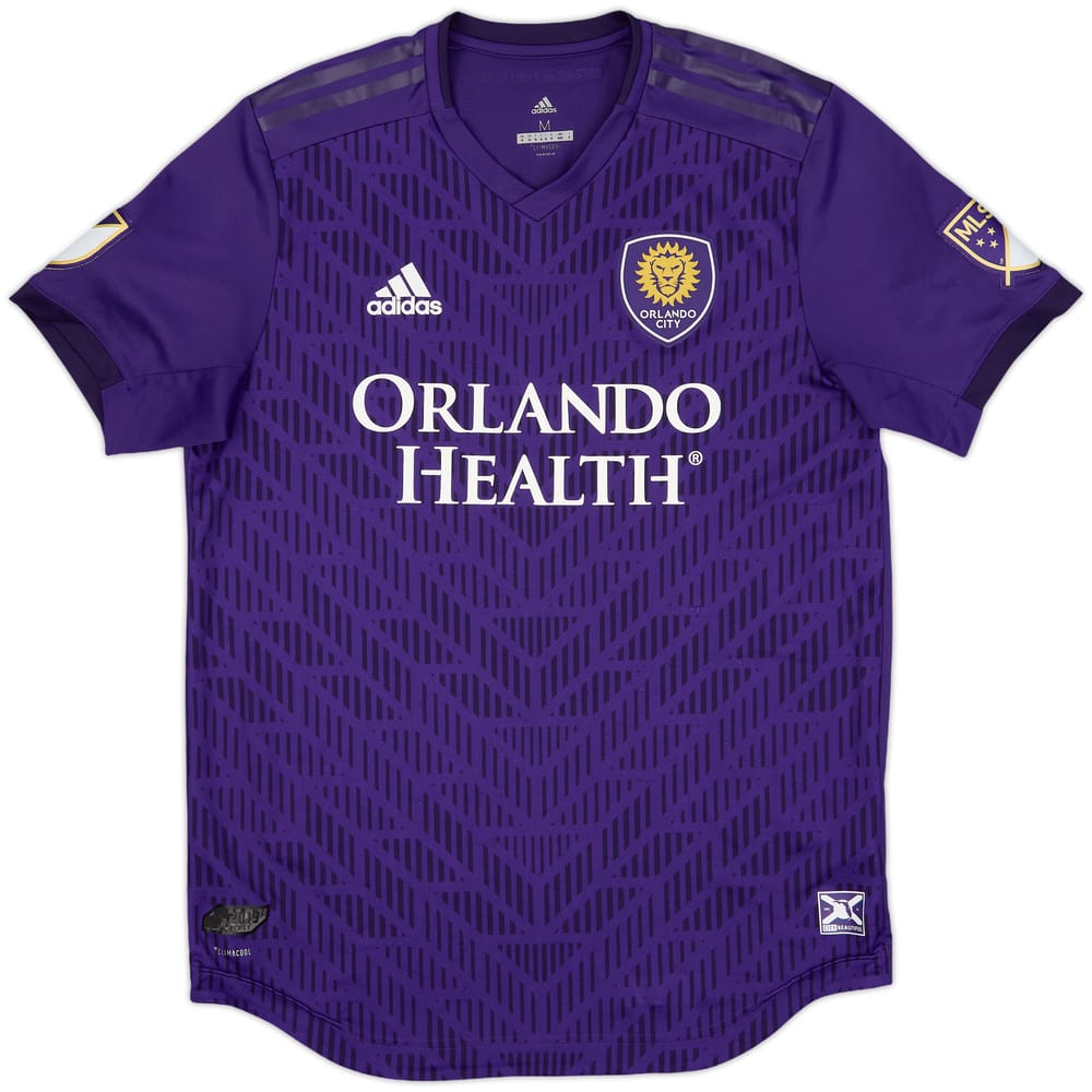 2019 Orlando City Authentic Home Shirt - 6/10 - (M)