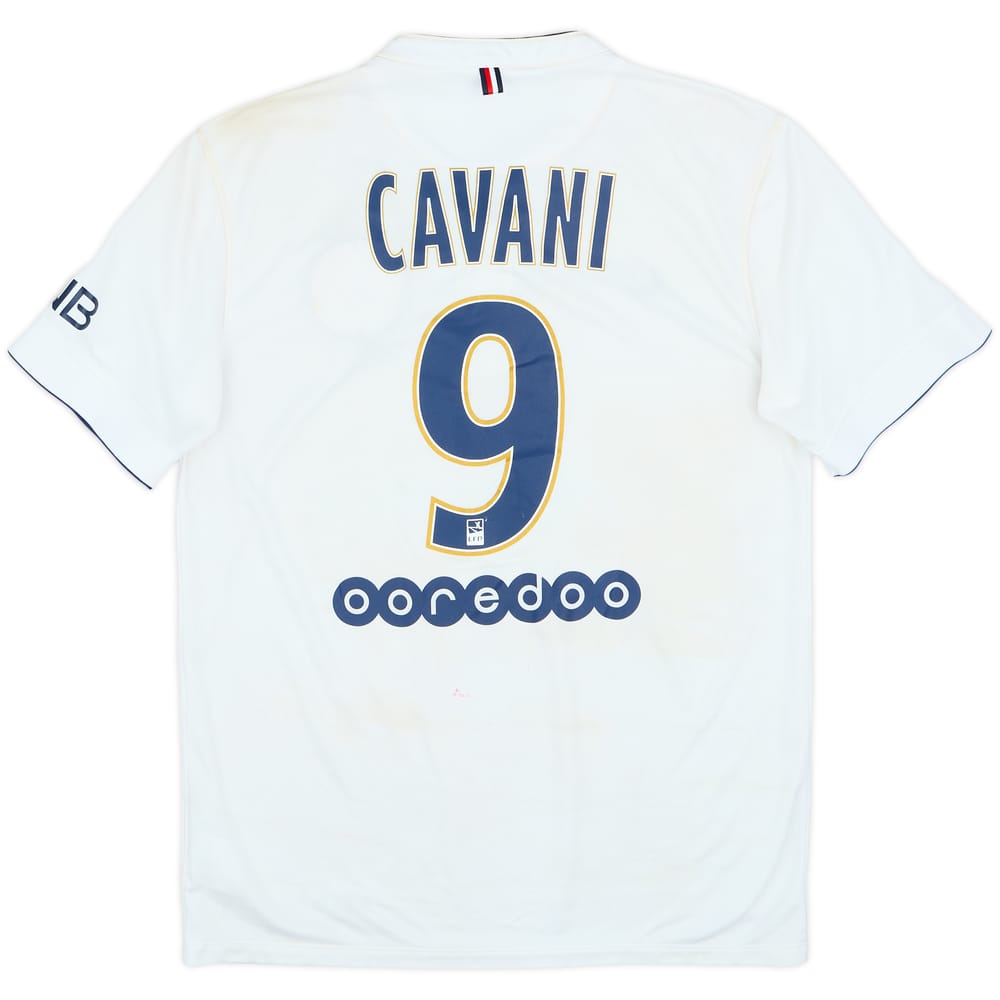 2014-15 Paris Saint-Germain Visitante Camiseta Cavani #9 - 4/10 - (M)