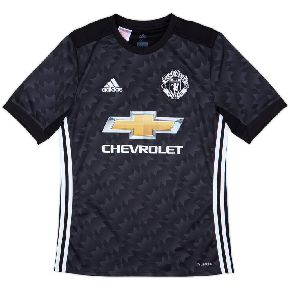 2017-18 Manchester United Away Shirt - 9/10 - (XL.Boys)