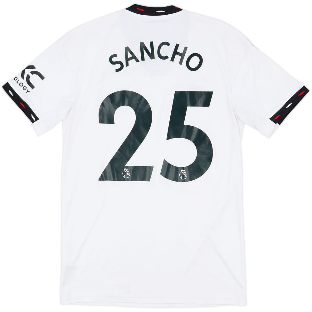 2022-23 Manchester United Away Shirt Sancho #25 - 8/10 - (S)