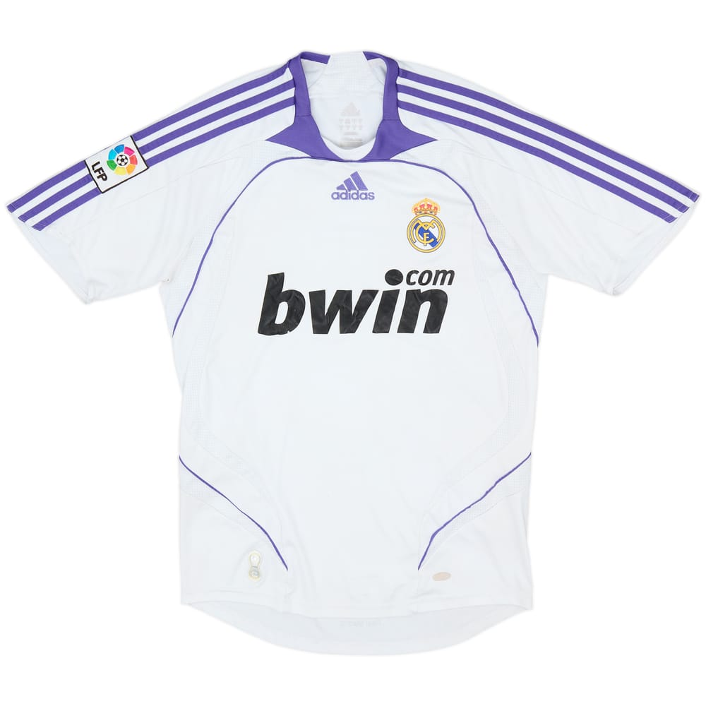 2007-08 Real Madrid Home Shirt - 6/10 - (S)