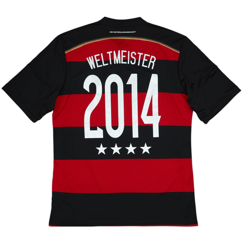 2014-15 Germany Away Shirt Weltmeister #2014 - 5/10 - (XL)