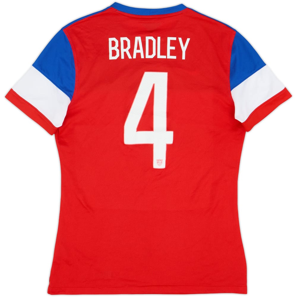 2014-15 USA Authentic Away Shirt Bradley #4 - 6/10 - (L)