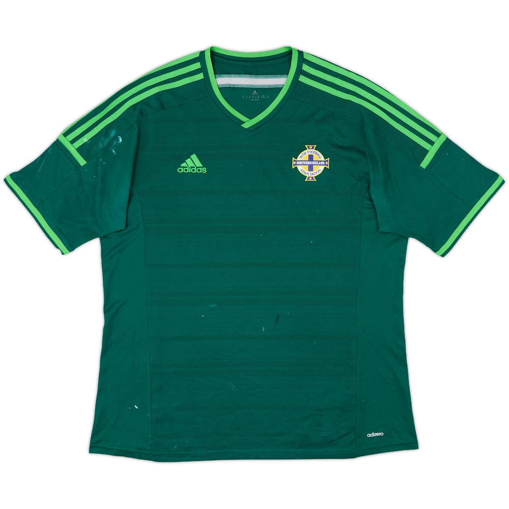 2014 Northern Ireland Home Shirt - 4/10 - (XL)