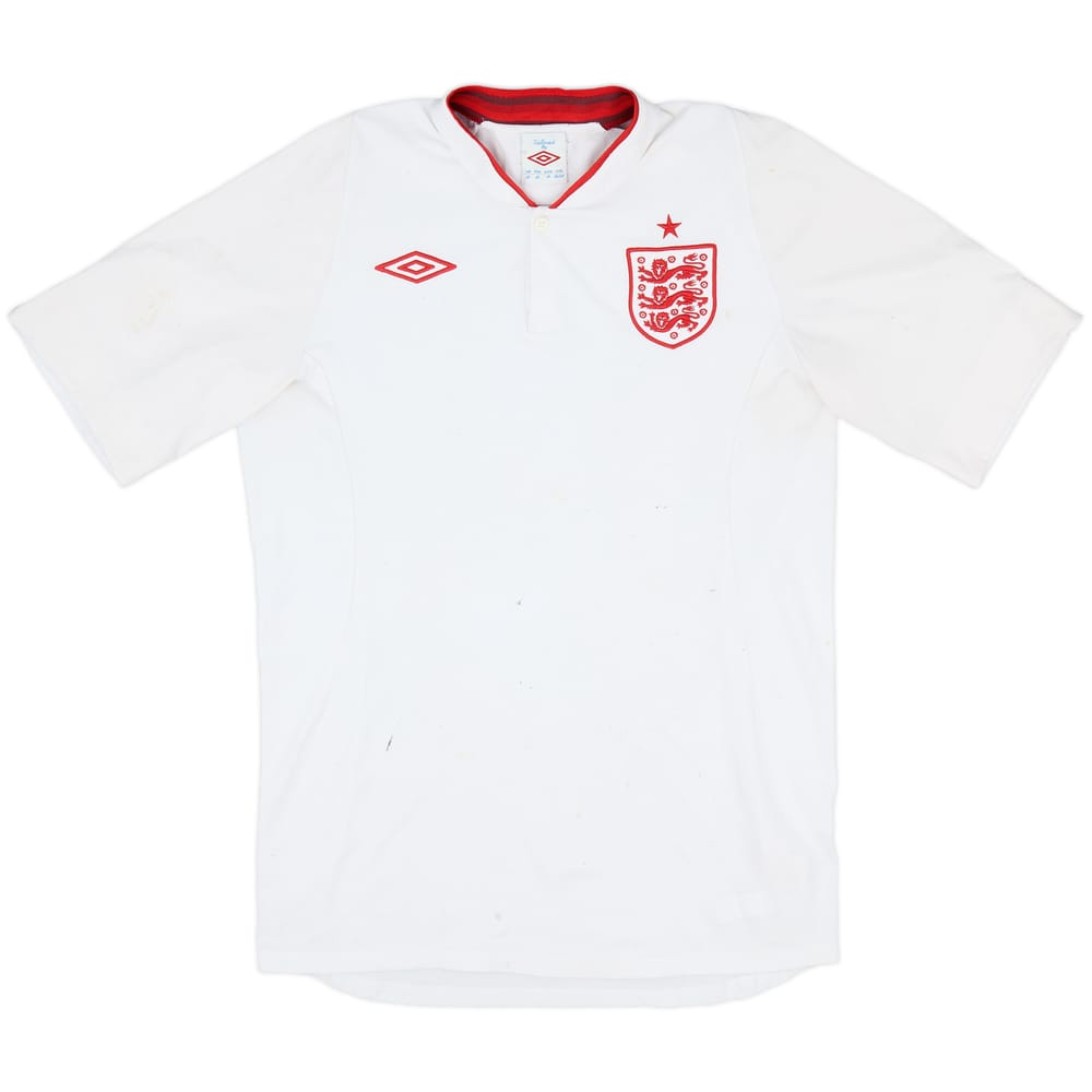 2012-13 England Home Shirt - 4/10 - (M)