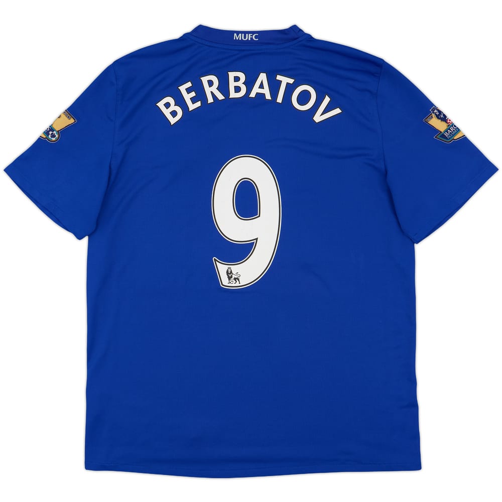 2008-09 Manchester United Third Shirt Berbatov #9 - 7/10 - (L)