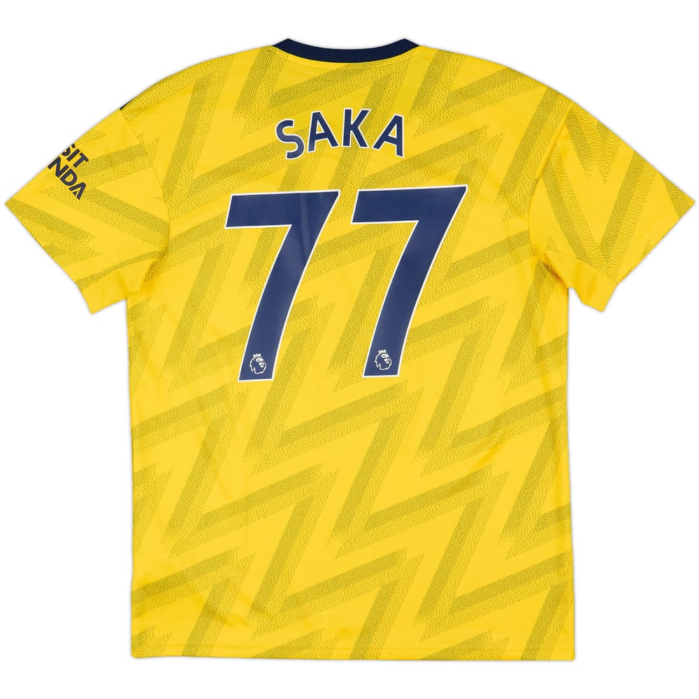 2019-20 Arsenal Away Shirt Saka #77 - 10/10 - (L)