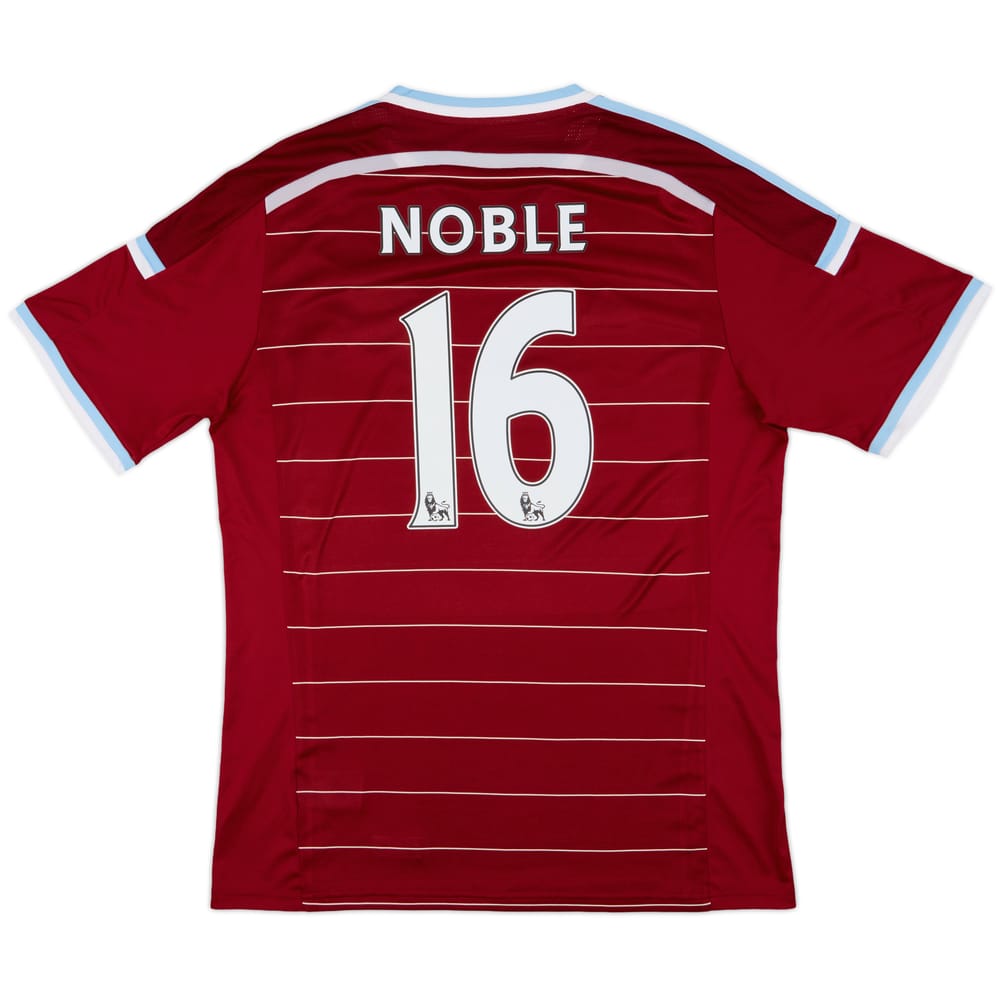 2014-15 West Ham Home Shirt Noble #16 - 10/10 - (XL)