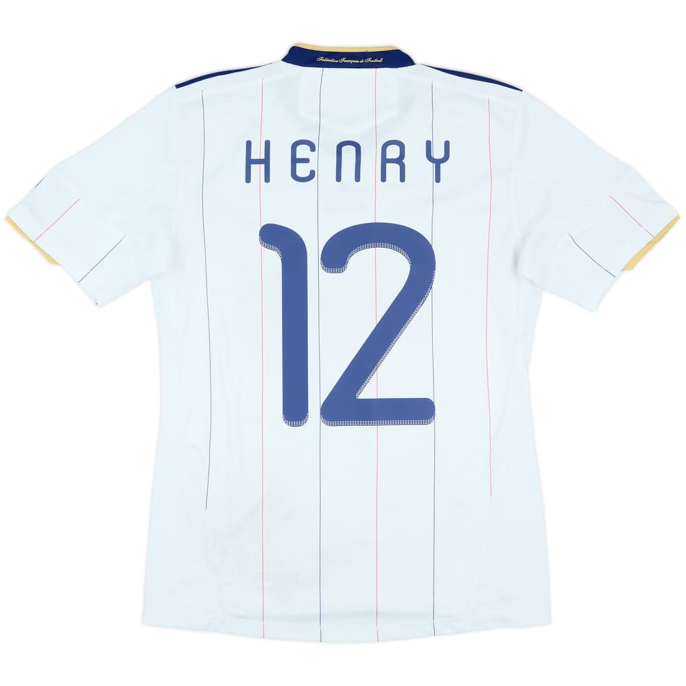 2009-10 France Away Shirt Henry #12 - 6/10 - (S)