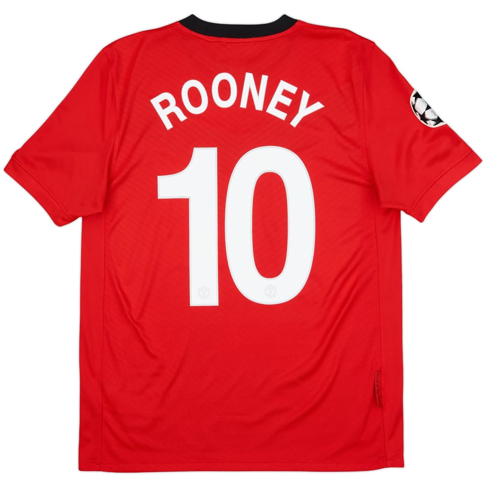 2009-10 Manchester United Home Shirt Rooney #10 - 9/10 - (M)