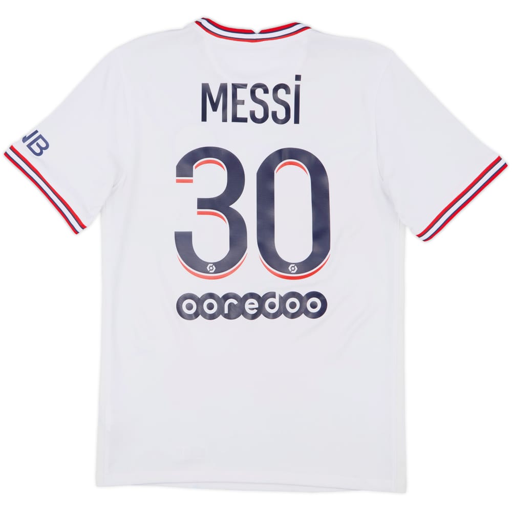 2021-22 Paris Saint-Germain Fourth Shirt Messi #30 - 7/10 - (S)