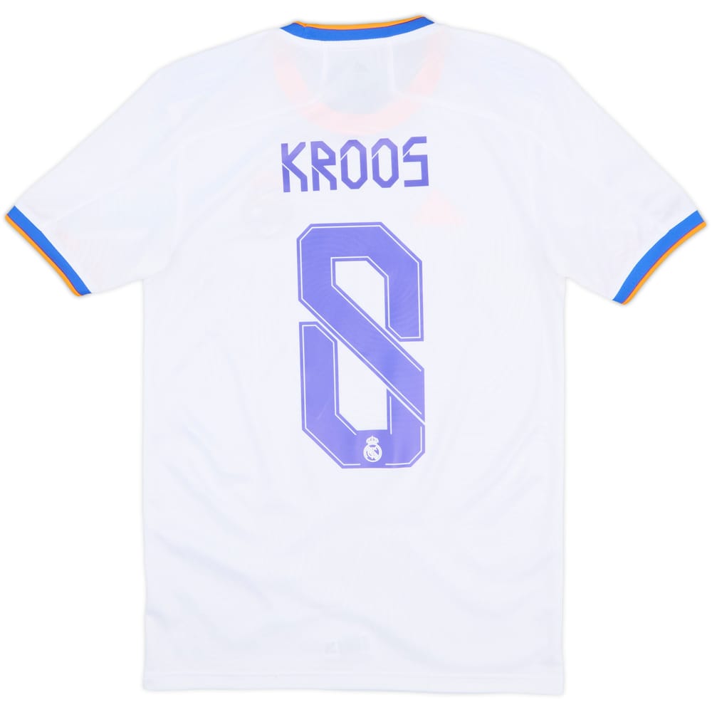 2021-22 Real Madrid Home Shirt Kroos #8 - 10/10 - (XS)