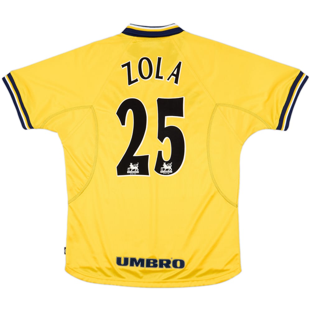 1998-00 Chelsea Third Shirt Zola #25 - 9/10 - (L)