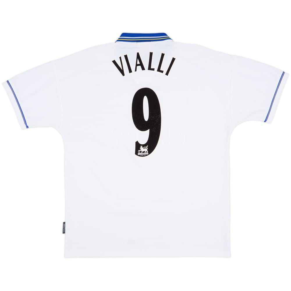 1998-00 Chelsea Away Shirt Vialli #9 - 8/10 - (XL)