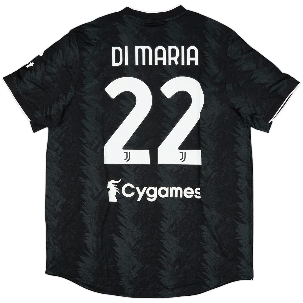 2022-23 Juventus Authentic Away Shirt Di Maria #22 (XL)