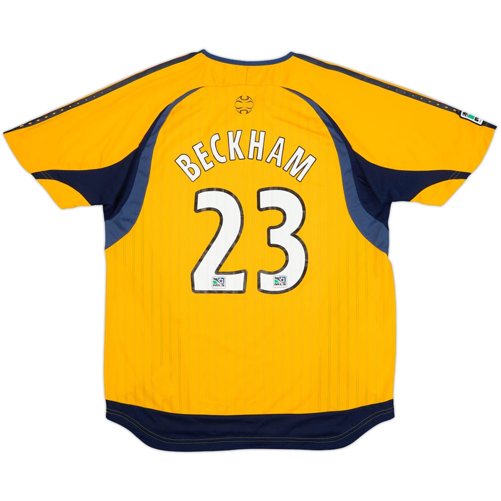 2007-08 LA Galaxy adidas Training Shirt Beckham #23 - 5/10 - (L/XL)