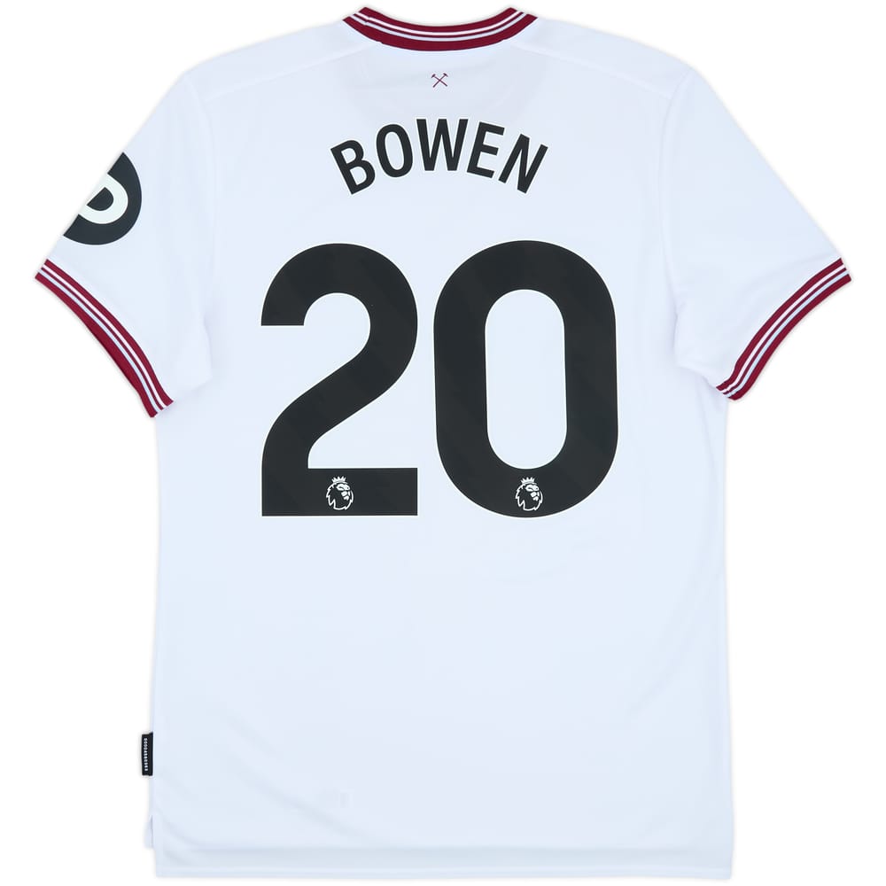 2023-24 West Ham Away Shirt Bowen #20 - 8/10 - (L)
