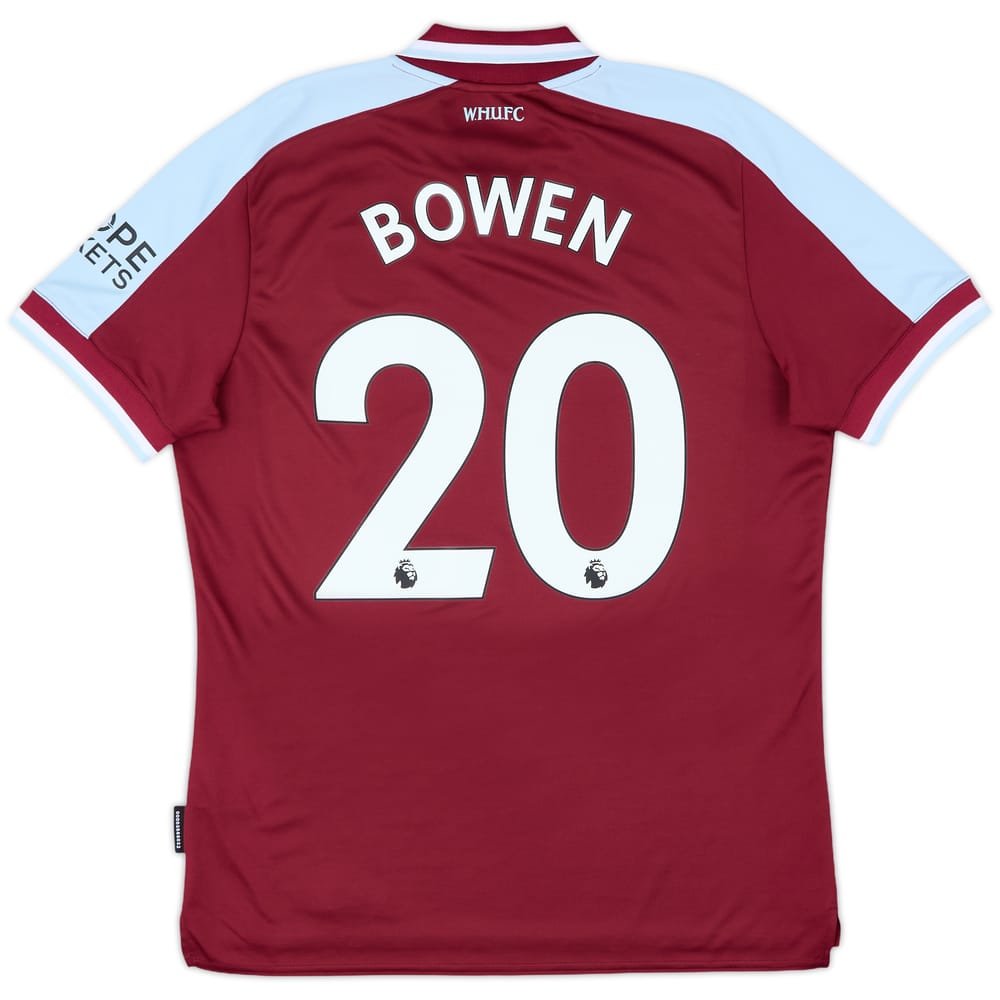 2021-22 West Ham Home Shirt Bowen #20 - 9/10 - (L)